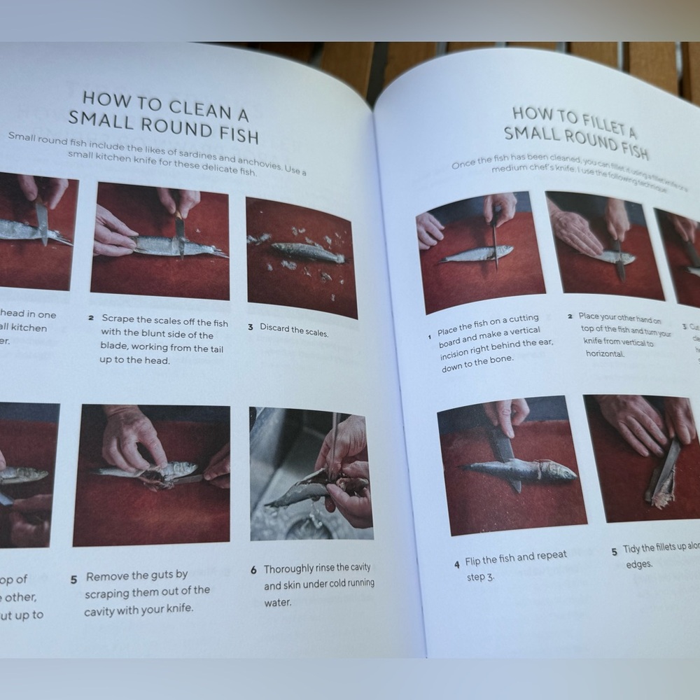 Veggies & Fish Cookbook, Hardcover, 250 pages - Picture 4 of 6